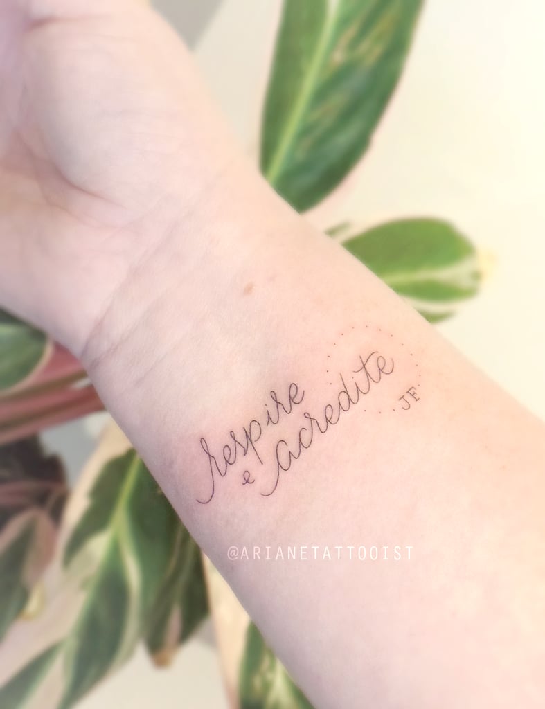 Foto de tatuagem feita por Ariane (@arianetattooist)