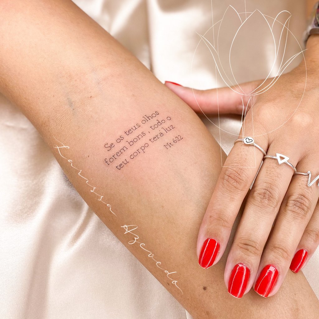 Letras de músicas que inspiraram lindas tatuagens; confira exemplos  delicados, Mulher Body Art