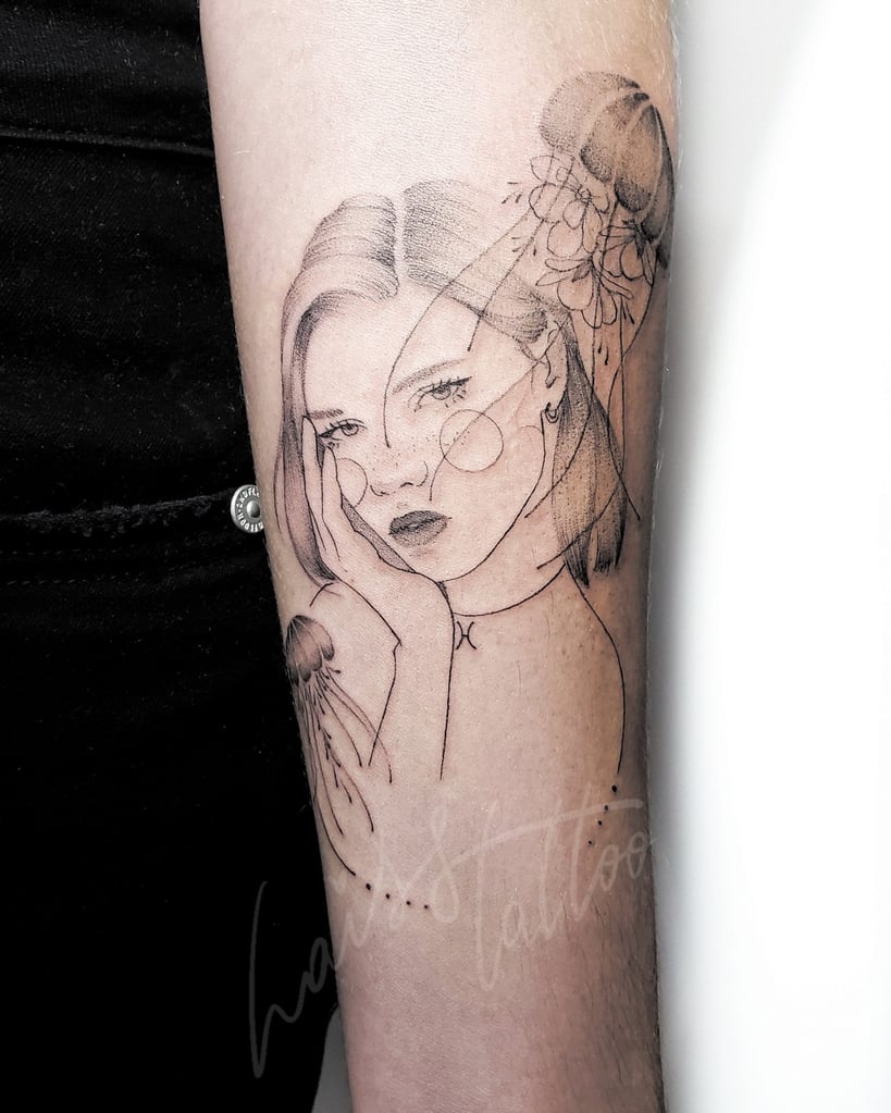 Foto de tatuagem feita por Lais Sampaio (@laiss.tattoo)