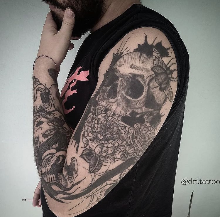Foto de tatuagem feita por Adriana (@tattoo.dri)