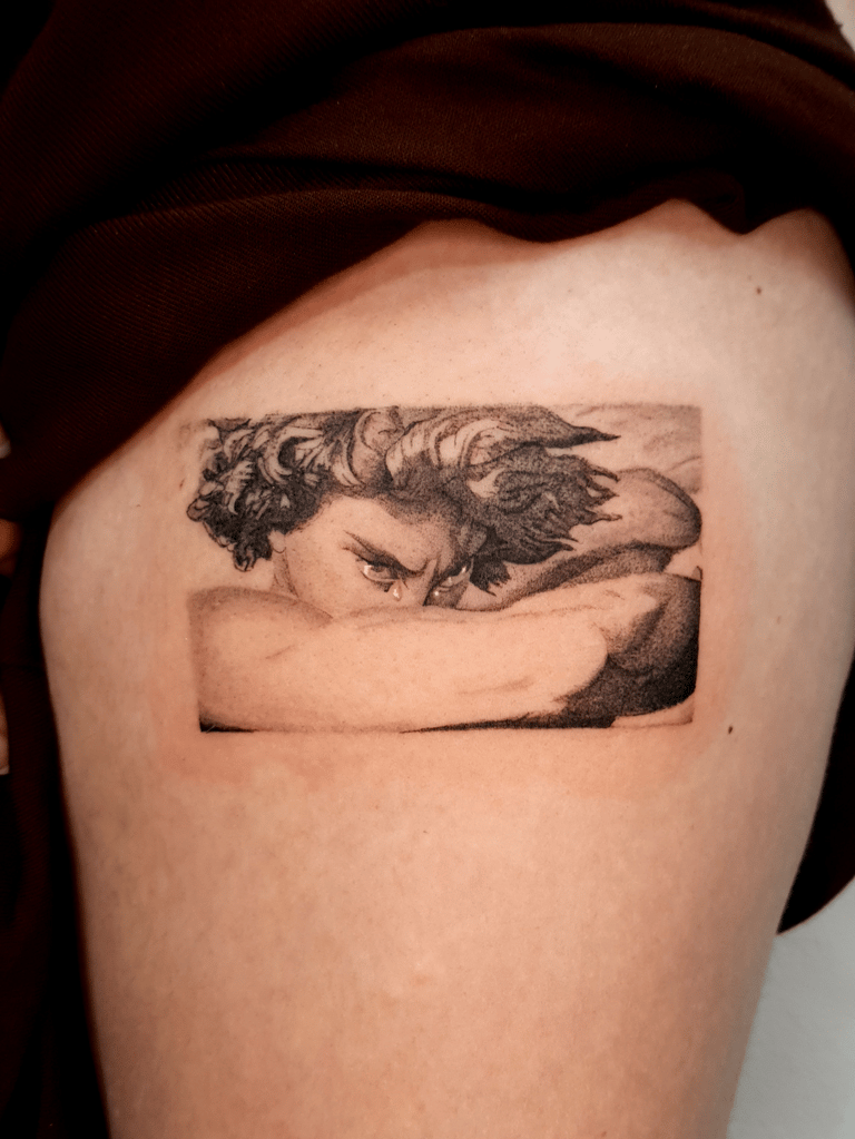 Foto de tatuagem feita por Daniel Coimbra (@danltattoo)