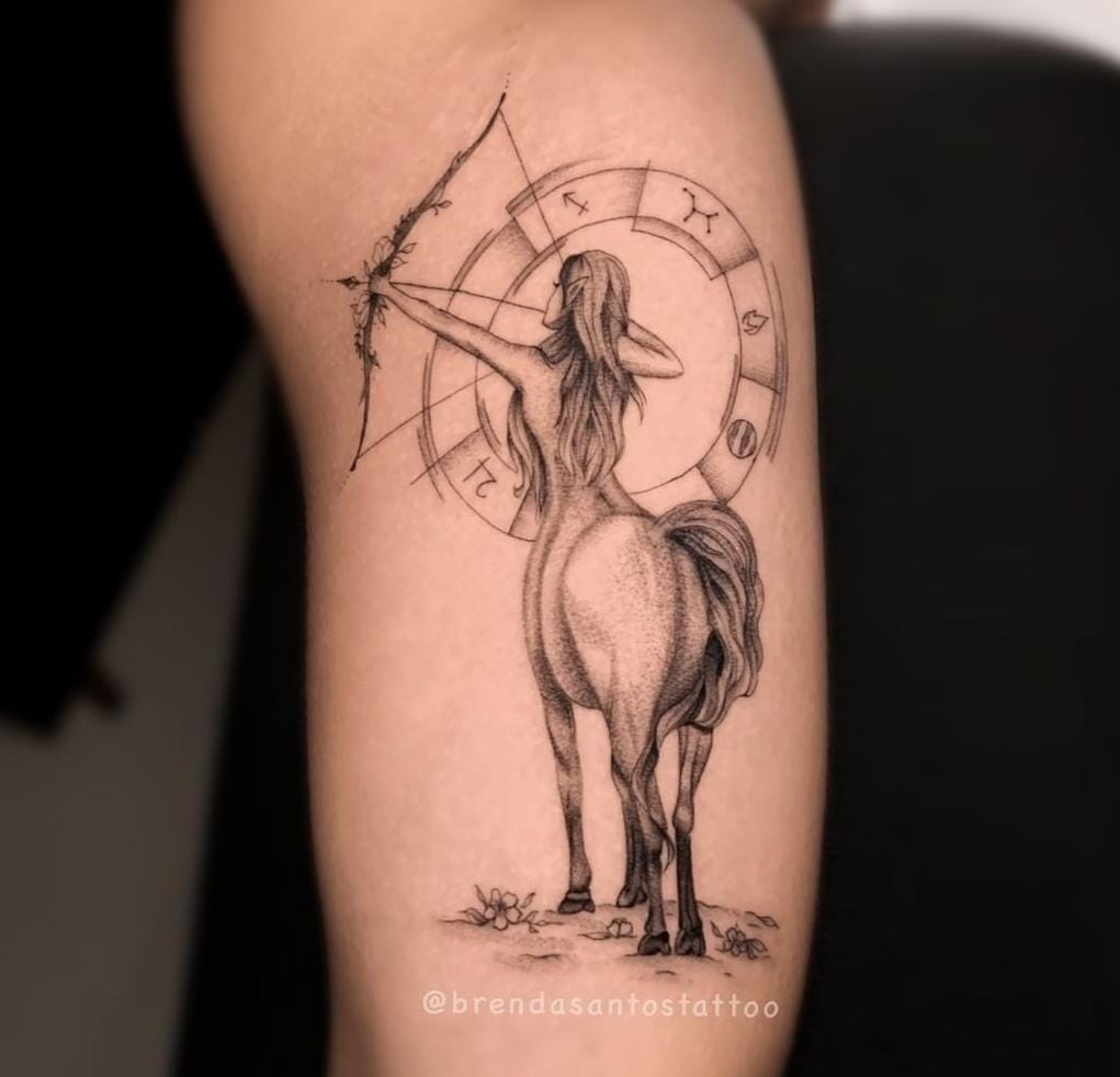 Foto de tatuagem feita por Brenda Santos Tattoo (@brendasantostattoo)