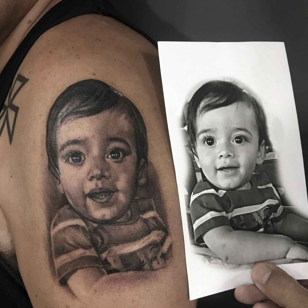 Foto de tatuagem feita por Marcão Tattoo (@marcaotattoo)