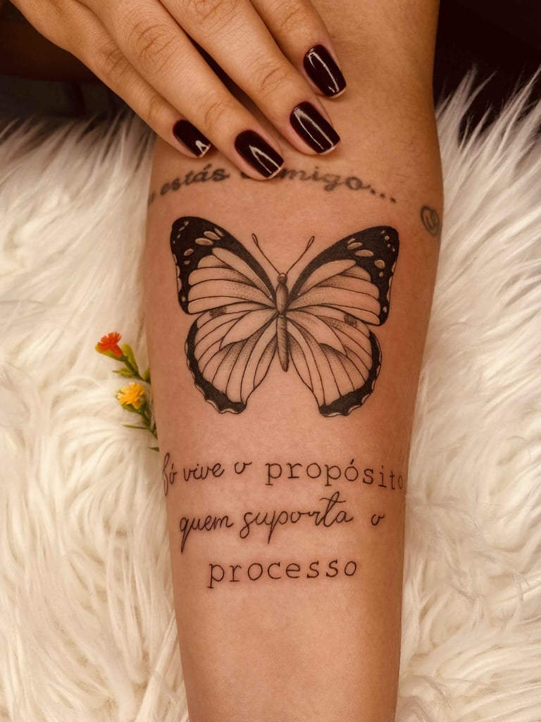 Foto de tatuagem feita por Claudia Bastos (@claudiabastosr_)