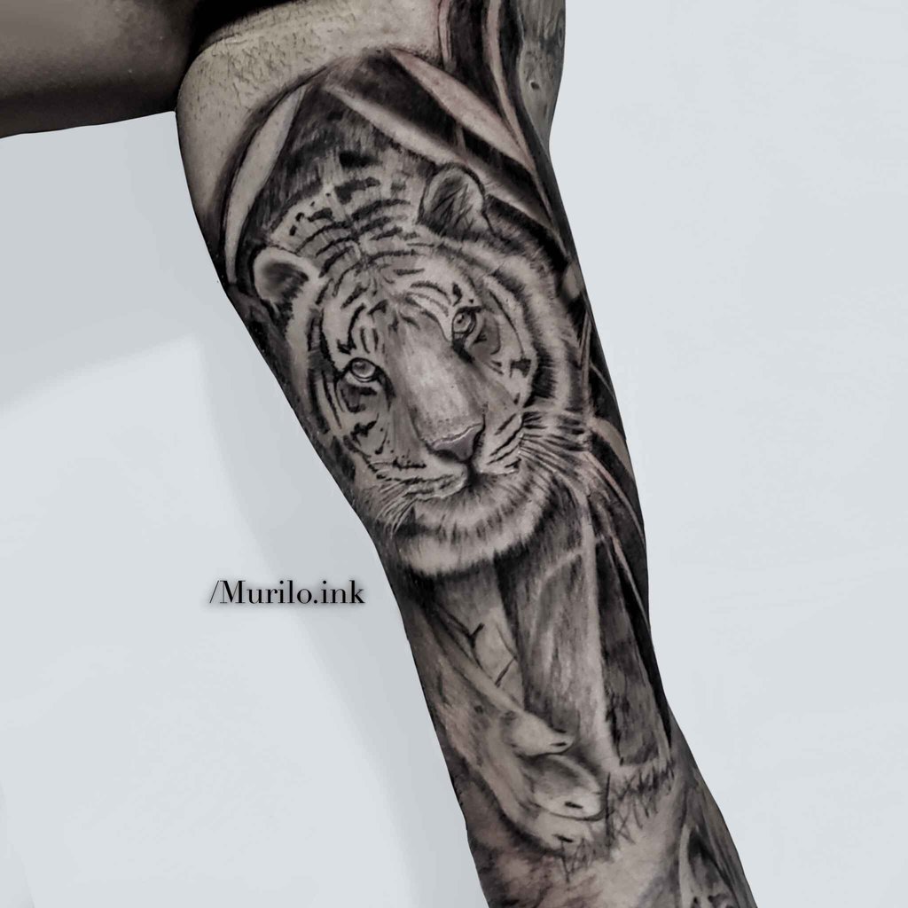 Foto de tatuagem feita por Murilo Babachinas (@murilo.ink)