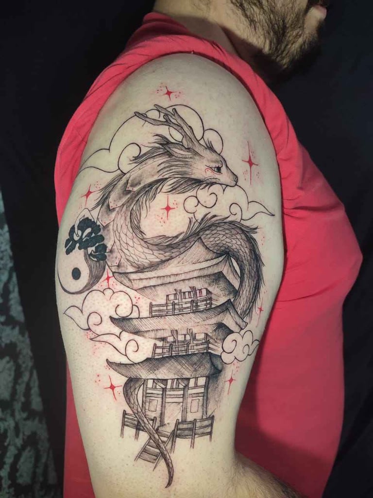 Foto de tatuagem feita por Stephanie Umeda (@stephanieumedatattoo)
