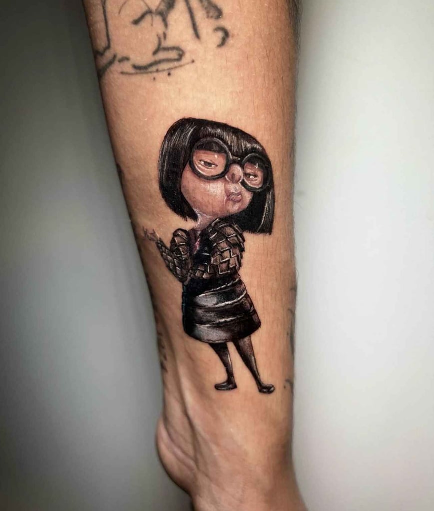 Foto de tatuagem feita por Ligia Moraes (@ligiamoraesink)