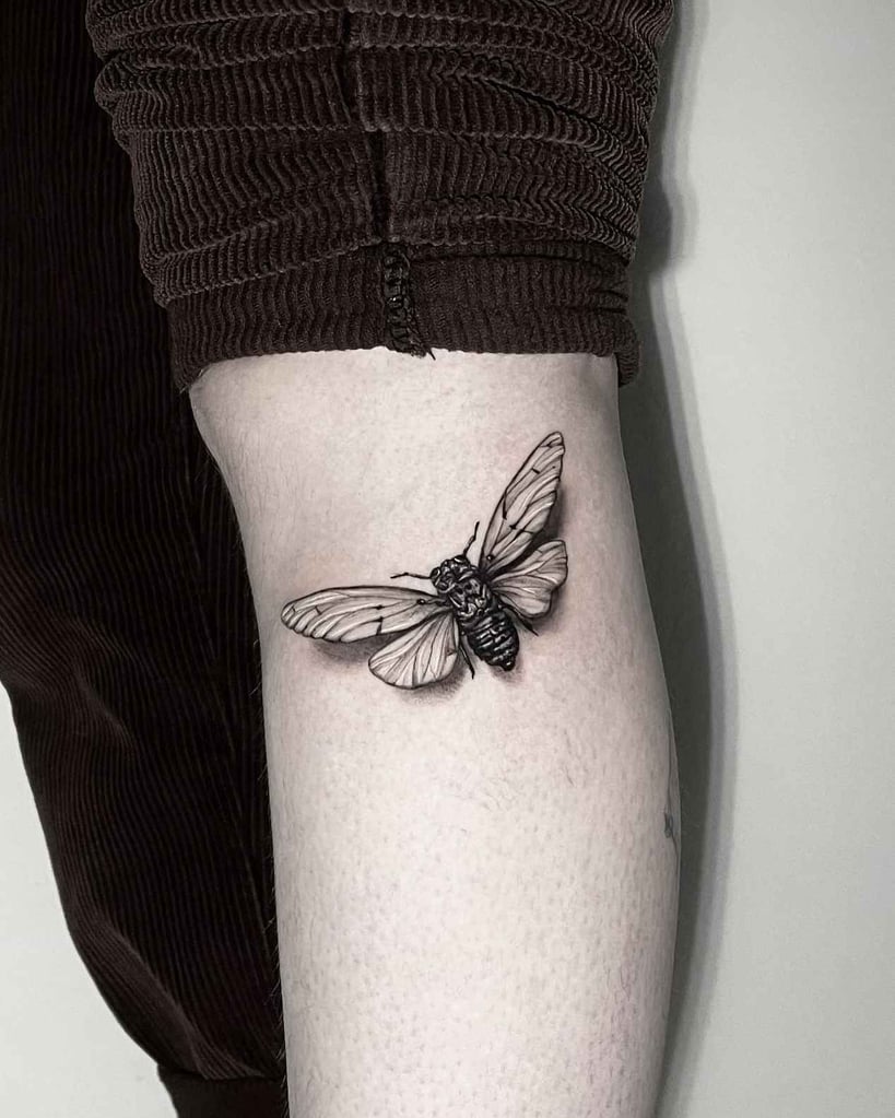 Foto de tatuagem feita por Juliana Dewes (@julianadewestattoo)