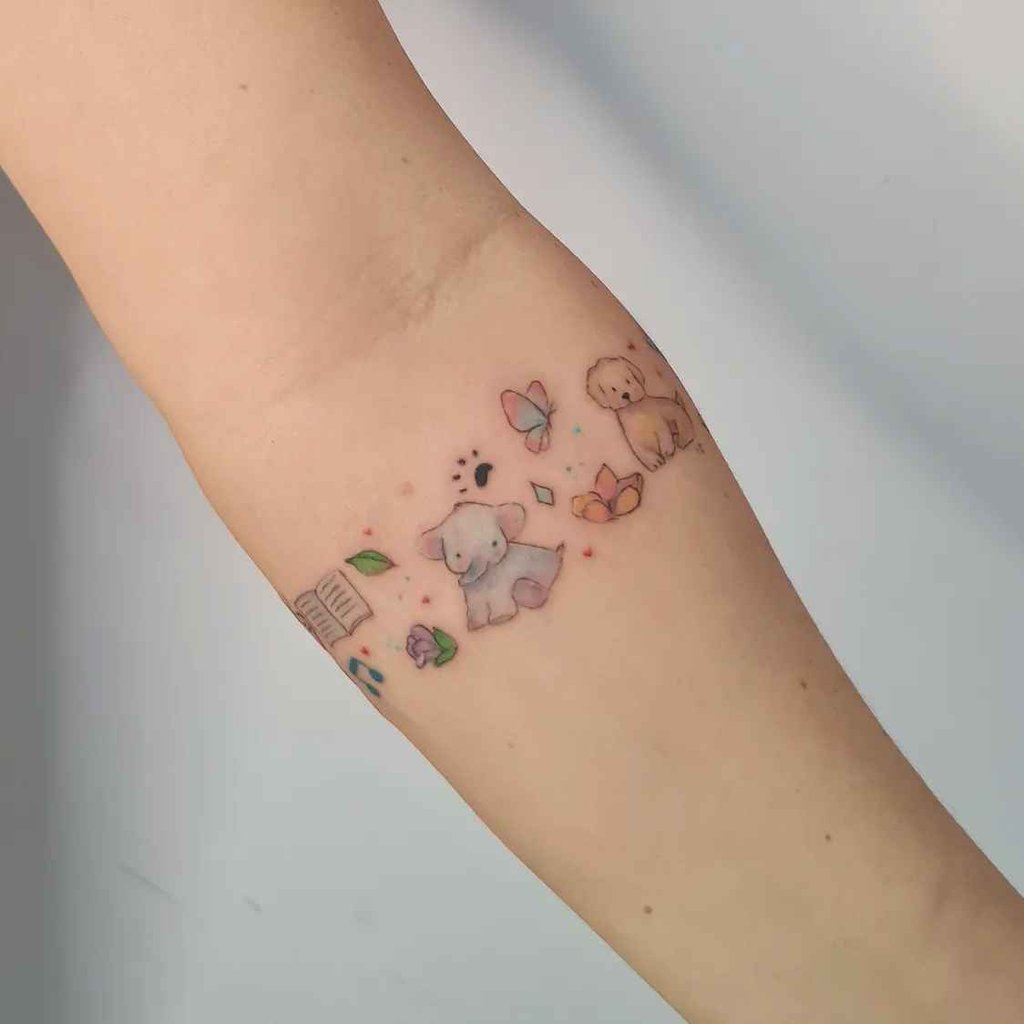 Foto de tatuagem feita por Janaína Ink (@janaina.ink)